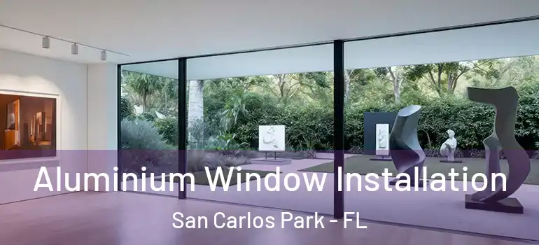 Aluminium Window Installation San Carlos Park - FL