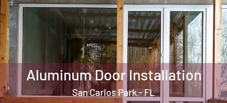 Aluminum Door Installation San Carlos Park - FL