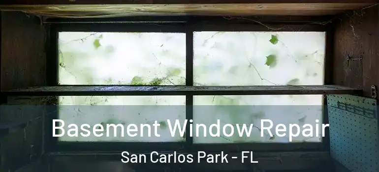 Basement Window Repair San Carlos Park - FL