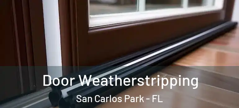 Door Weatherstripping San Carlos Park - FL