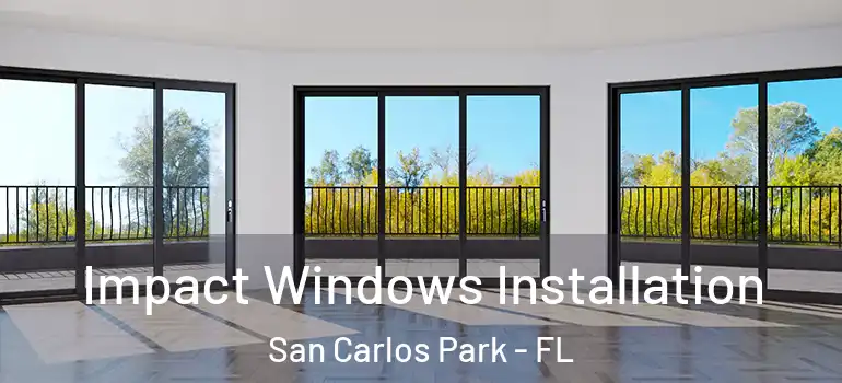 Impact Windows Installation San Carlos Park - FL
