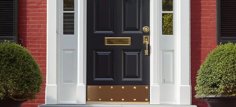 Commercial Door Kick Plate Installation in San Carlos Park, FL