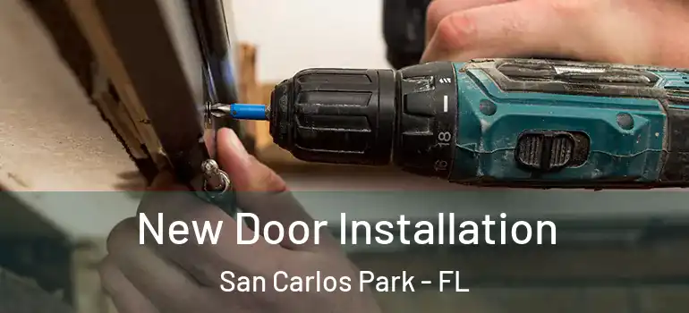 New Door Installation San Carlos Park - FL