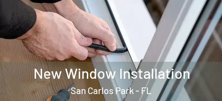 New Window Installation San Carlos Park - FL