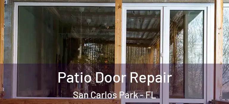 Patio Door Repair San Carlos Park - FL