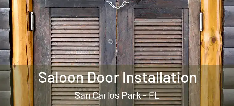 Saloon Door Installation San Carlos Park - FL