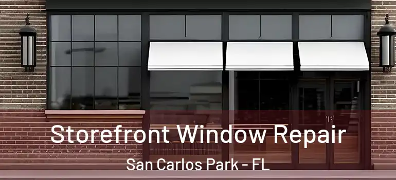 Storefront Window Repair San Carlos Park - FL