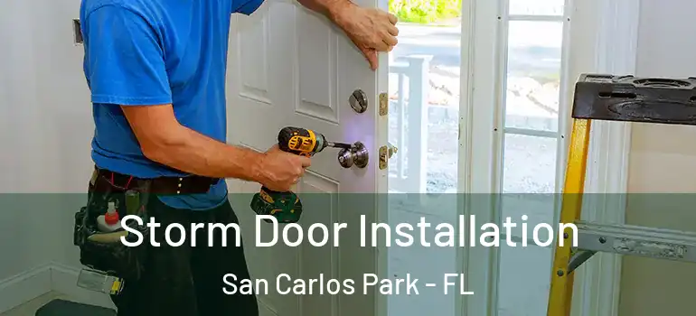 Storm Door Installation San Carlos Park - FL