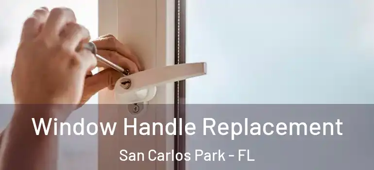 Window Handle Replacement San Carlos Park - FL