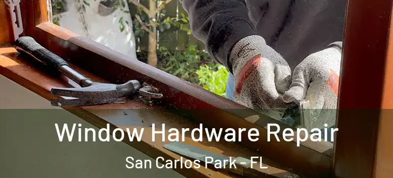 Window Hardware Repair San Carlos Park - FL