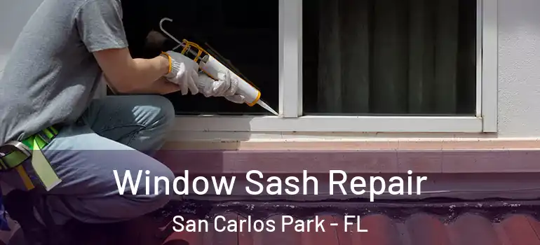 Window Sash Repair San Carlos Park - FL