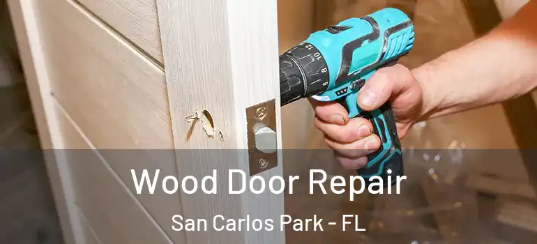 Wood Door Repair San Carlos Park - FL